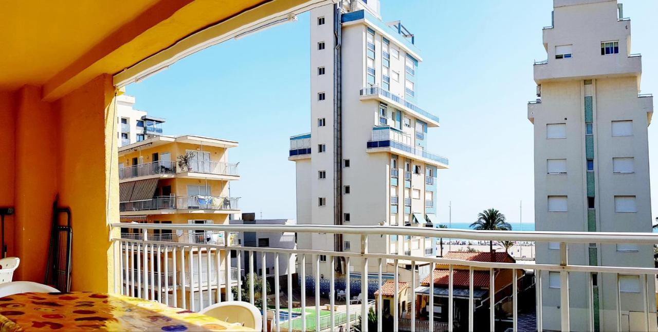 Bonanza - 40 Metros De La Playa! Appartement Gandía Buitenkant foto