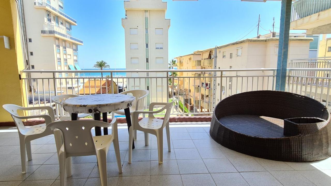 Bonanza - 40 Metros De La Playa! Appartement Gandía Buitenkant foto